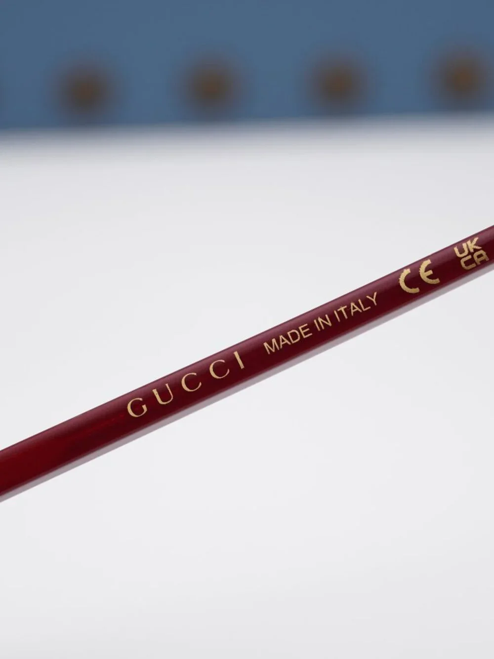 Gucci GG0550O 011 Cat Eye Eyeglasses - Burgundy 53mm
